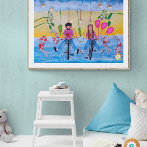 Print Felices como niñes