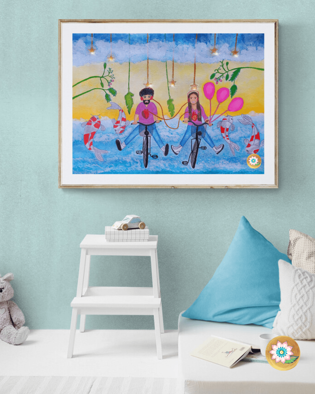 Print Felices como niñes