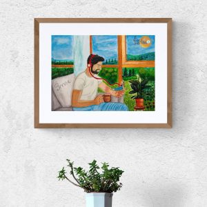 Ilustración Que sonrías