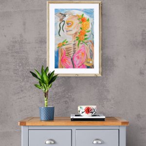 Ilustración Catrina